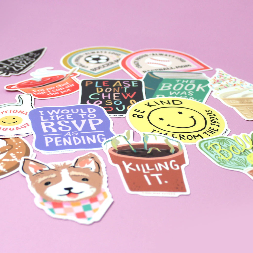 The Book Was Better Vinyl Sticker - Freshie & Zero Studio Shop