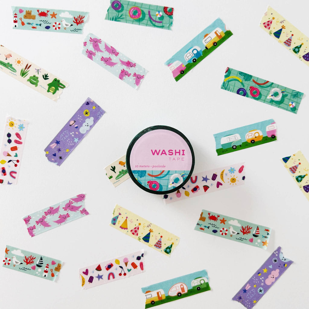 Washi Tape: Sunny Days - Freshie & Zero Studio Shop