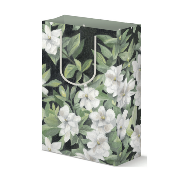 Black and White Floral Gift Bag - Freshie & Zero Studio Shop