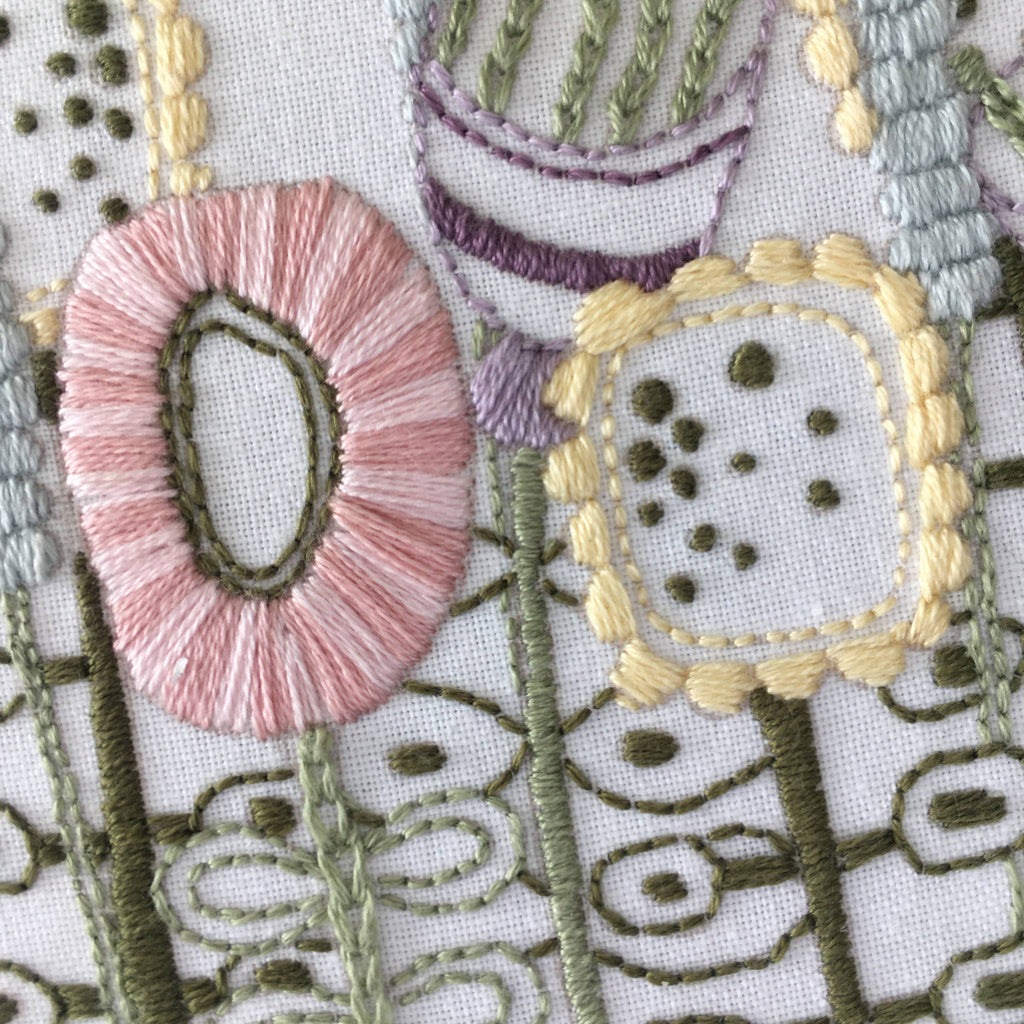 Floral Embroidery Kit - Freshie & Zero Studio Shop