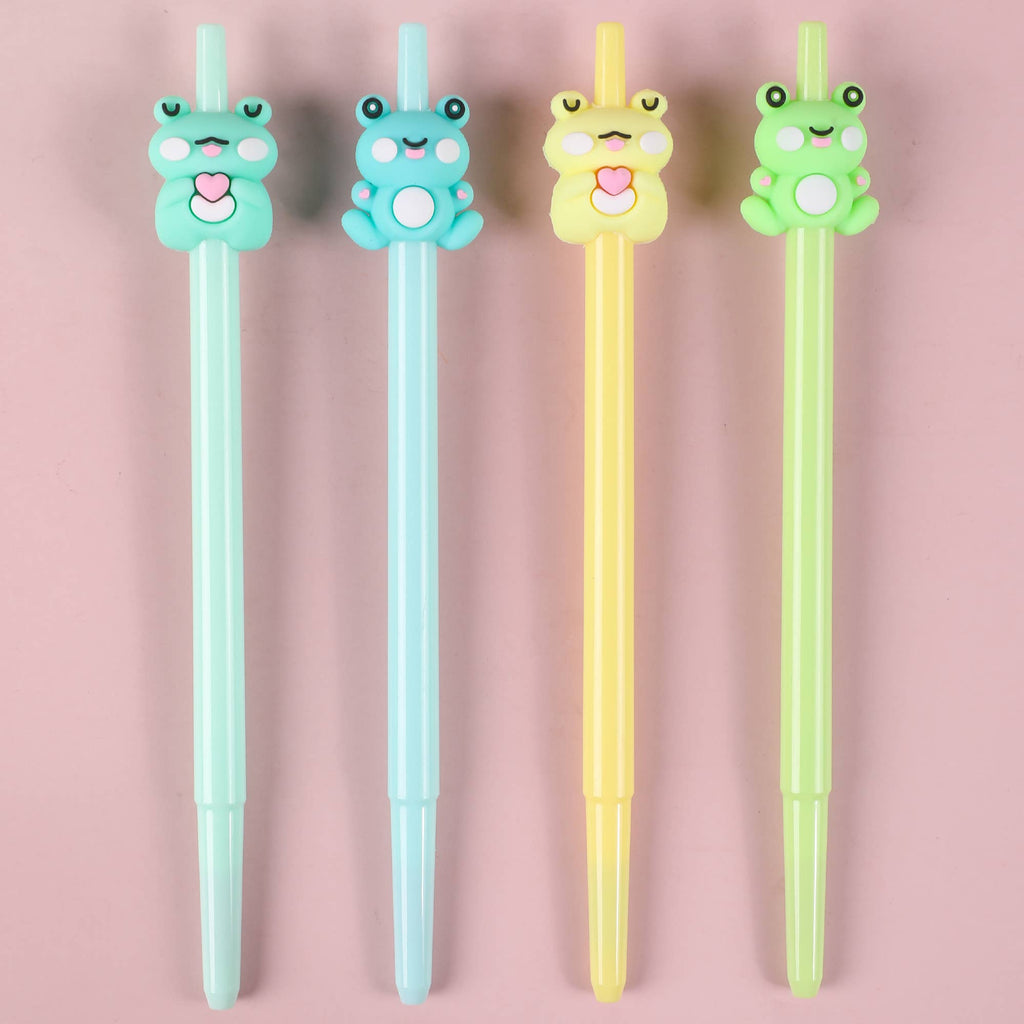 Frog Retractable Gel Pen - Freshie & Zero Studio Shop