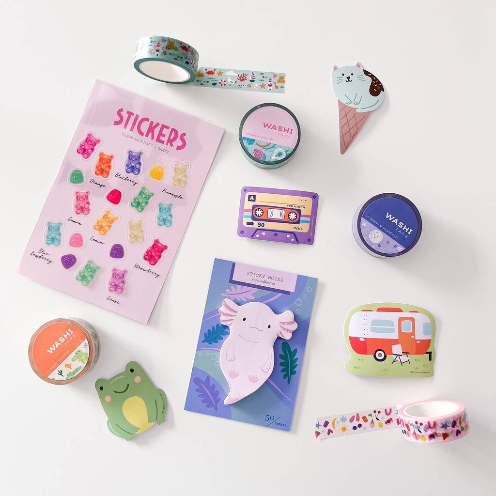 Washi Tape: Sunny Days - Freshie & Zero Studio Shop