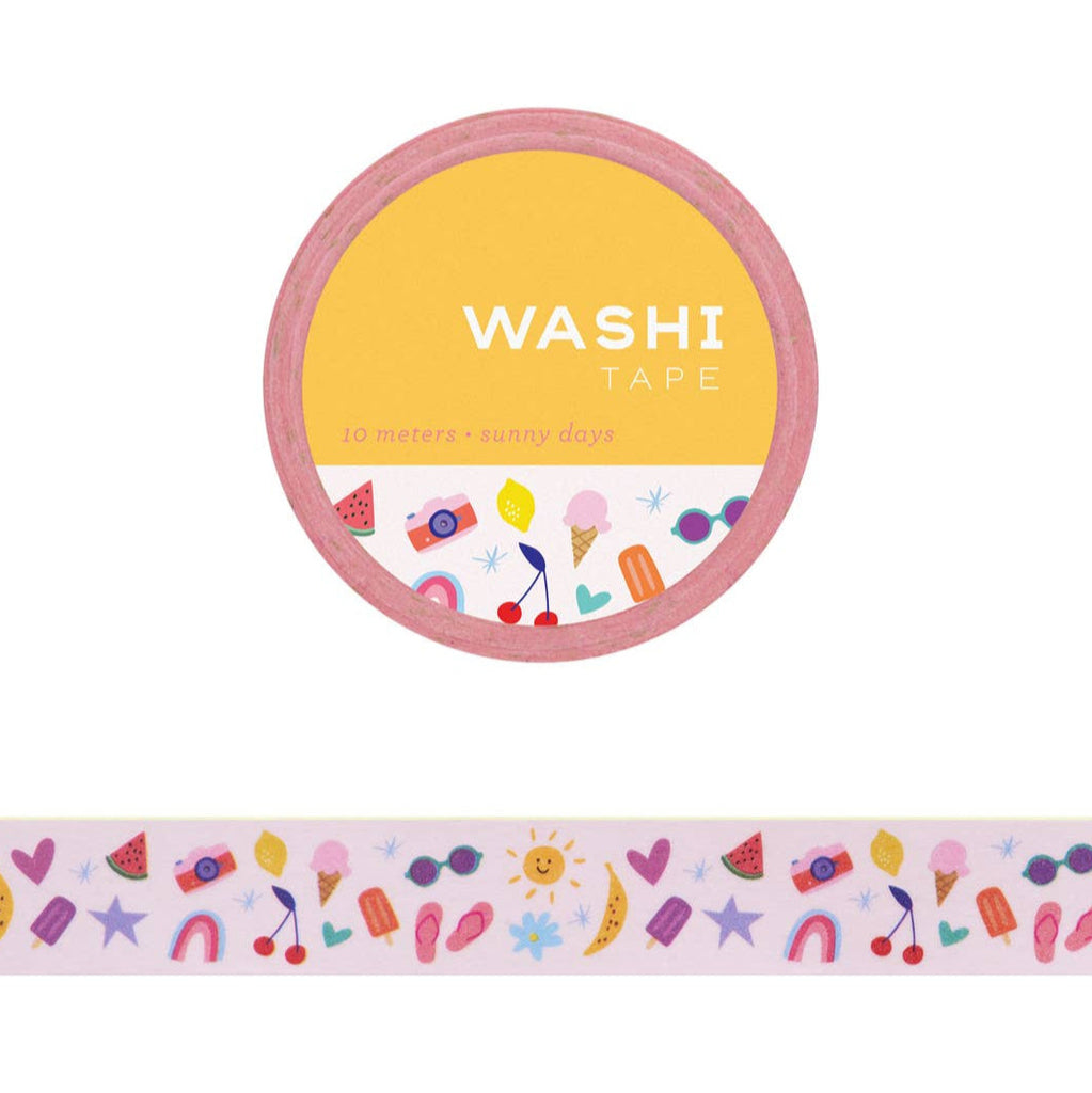 Washi Tape: Sunny Days - Freshie & Zero Studio Shop
