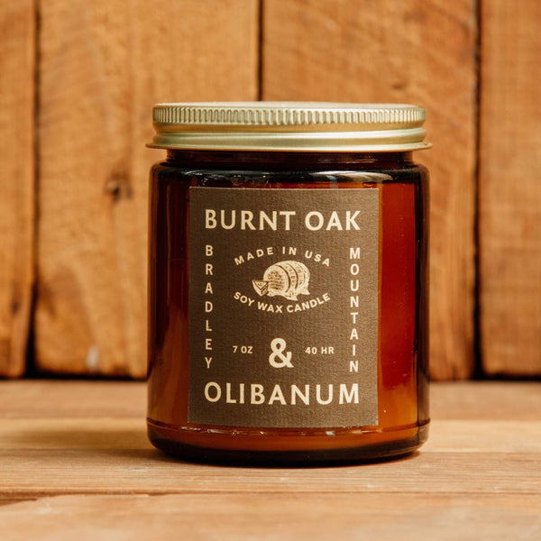 Burnt Oak & Olibanum Candle by Bradley Mountain - Freshie & Zero Studio Shop