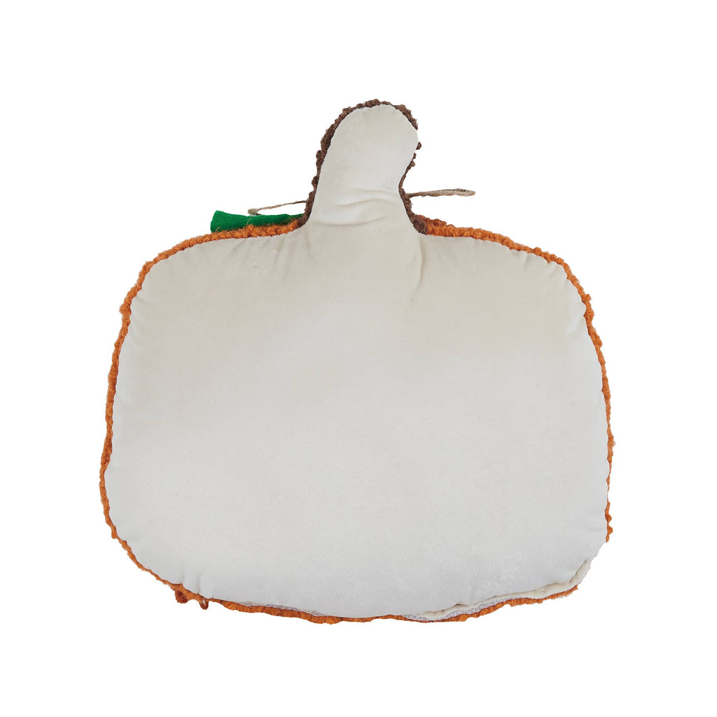 Shaped Pumpkin with Leaf Hook Pillow - Freshie & Zero Studio Shop