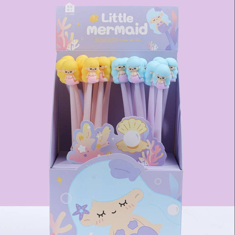Mermaid Wiggle Gel Pens - Freshie & Zero Studio Shop