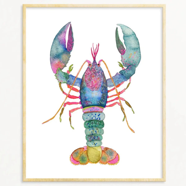 Snoogs & Wilde Art Print ~ Lobster - Freshie & Zero Studio Shop