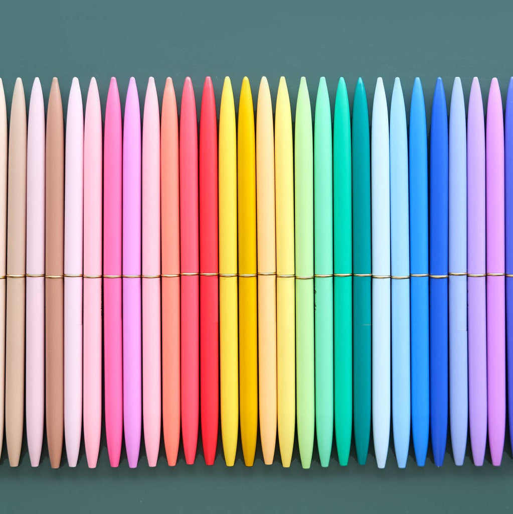 Slim Pens Set of Four - Sunny Days - Freshie & Zero Studio Shop