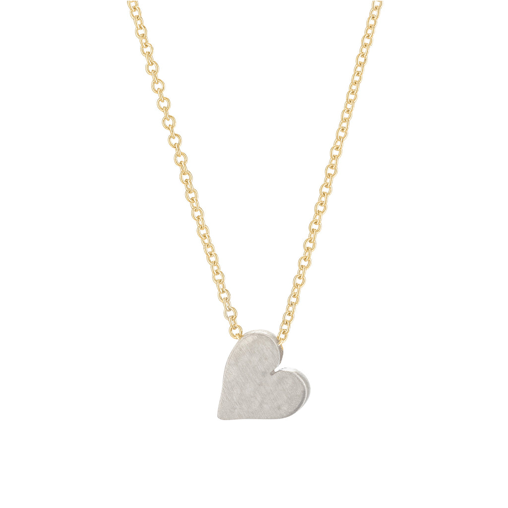 Tiny Mighty Heart Necklace - Freshie & Zero Studio Shop