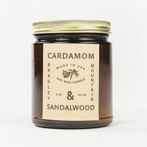 Cardamom & Sandlewood Candle by Bradley Mountain - Freshie & Zero Studio Shop