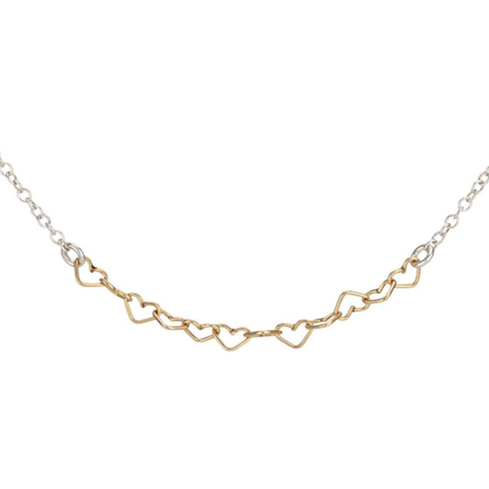 Bitsy Hearts Necklace - Freshie & Zero Studio Shop