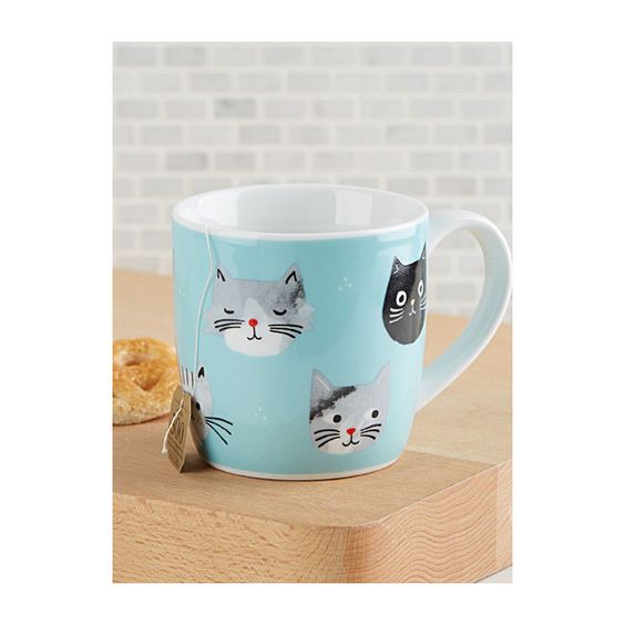 Mug by Danica: Cat's Meow - Freshie & Zero Studio Shop
