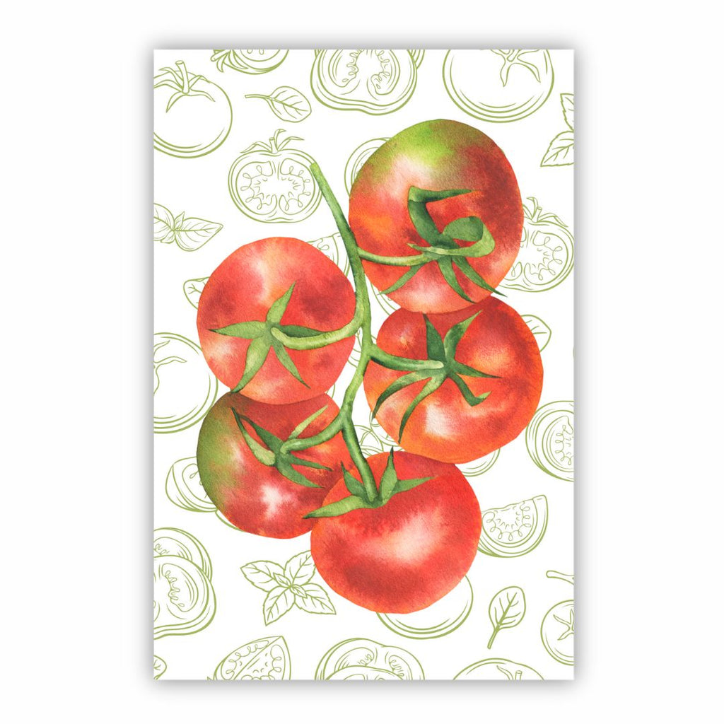 Garden Flag: Tomato Vine Bunch - Freshie & Zero Studio Shop