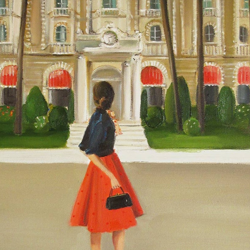 Janet Hill Art Print: This Is The Place She Had Been Heading All Her Life 11"x16" - Freshie & Zero Studio Shop