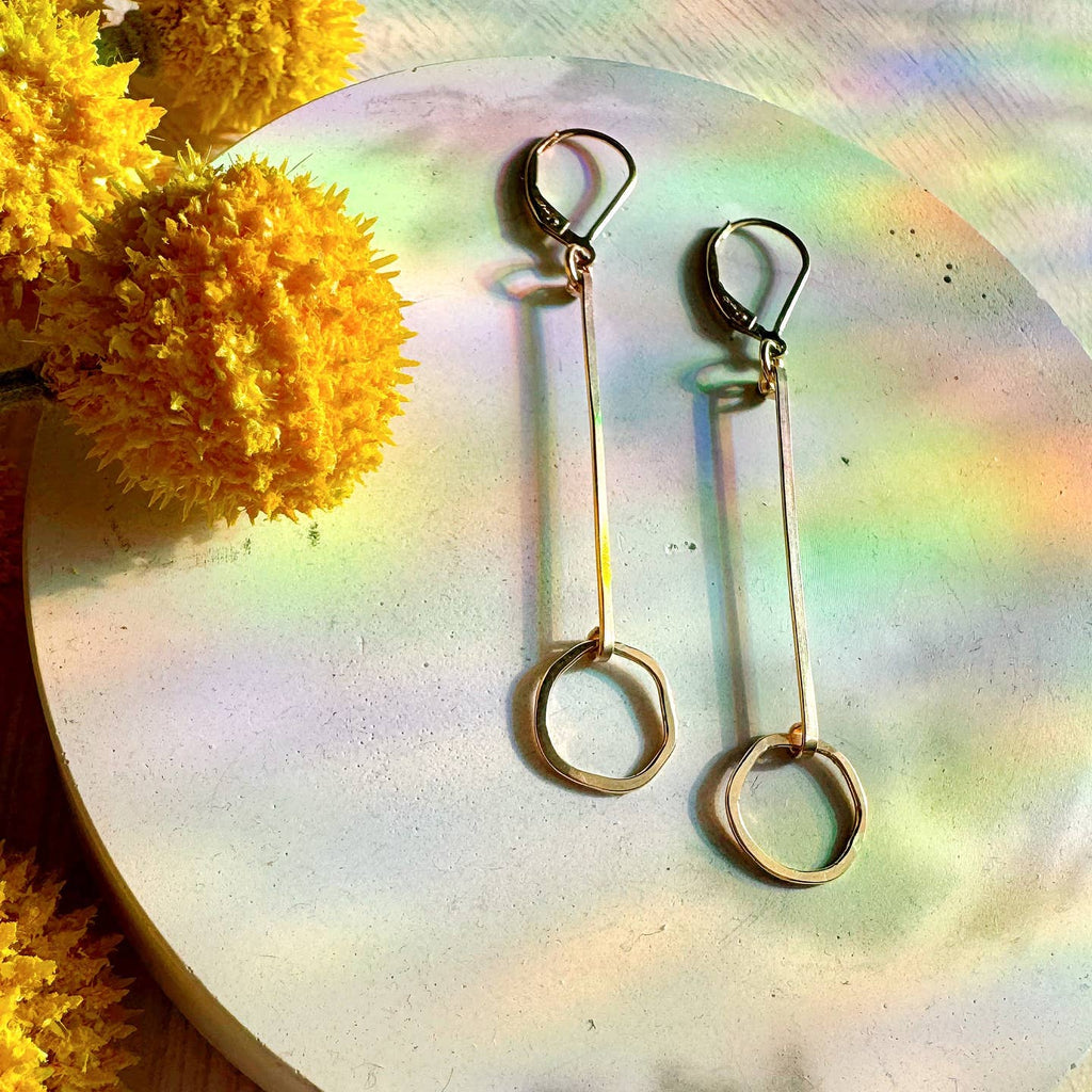 modo earrings - Freshie & Zero Studio Shop