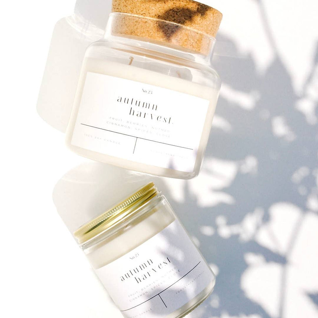 Autumn Harvest: Two Wick 22oz Candle - Freshie & Zero Studio Shop