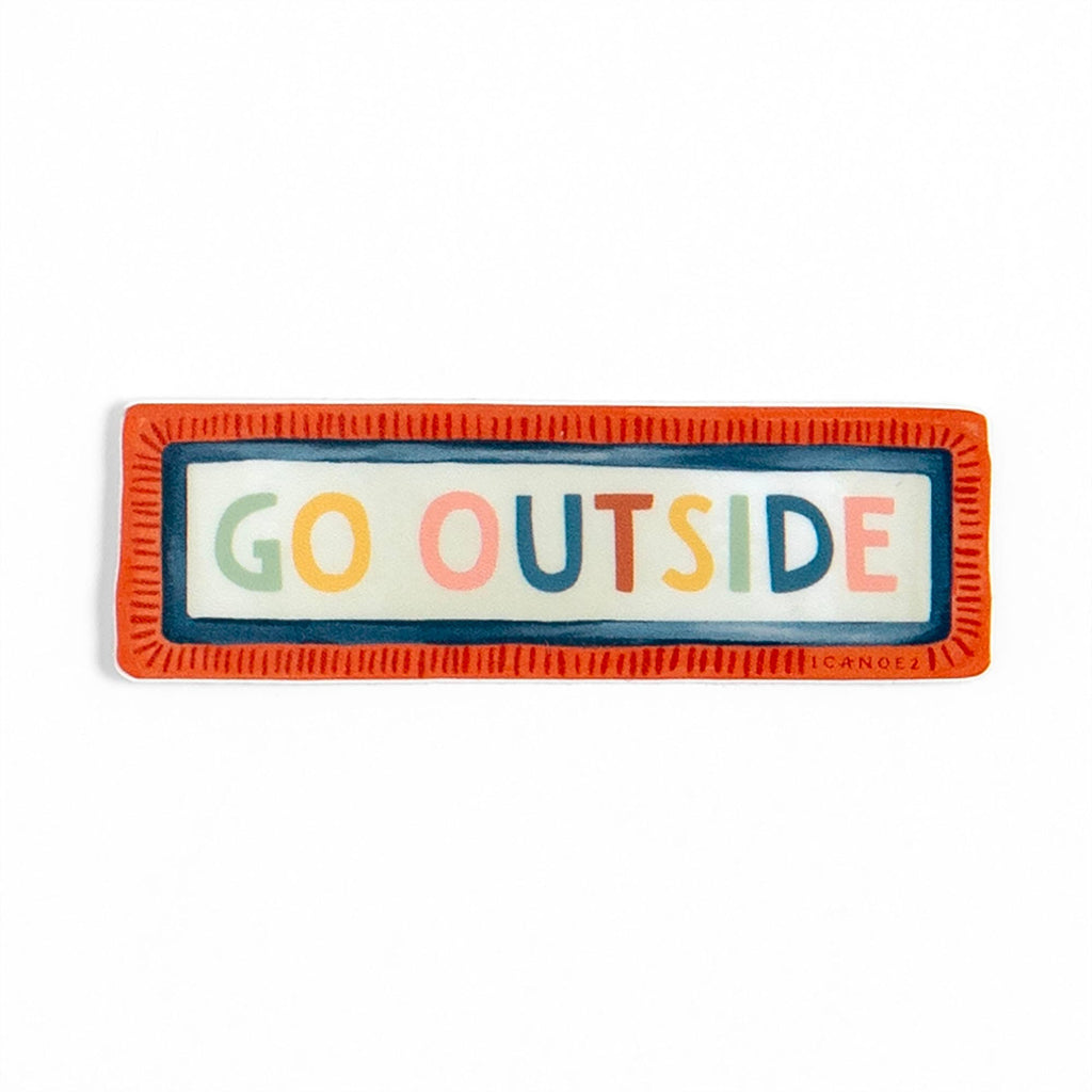 Go Outside Sticker - Freshie & Zero Studio Shop