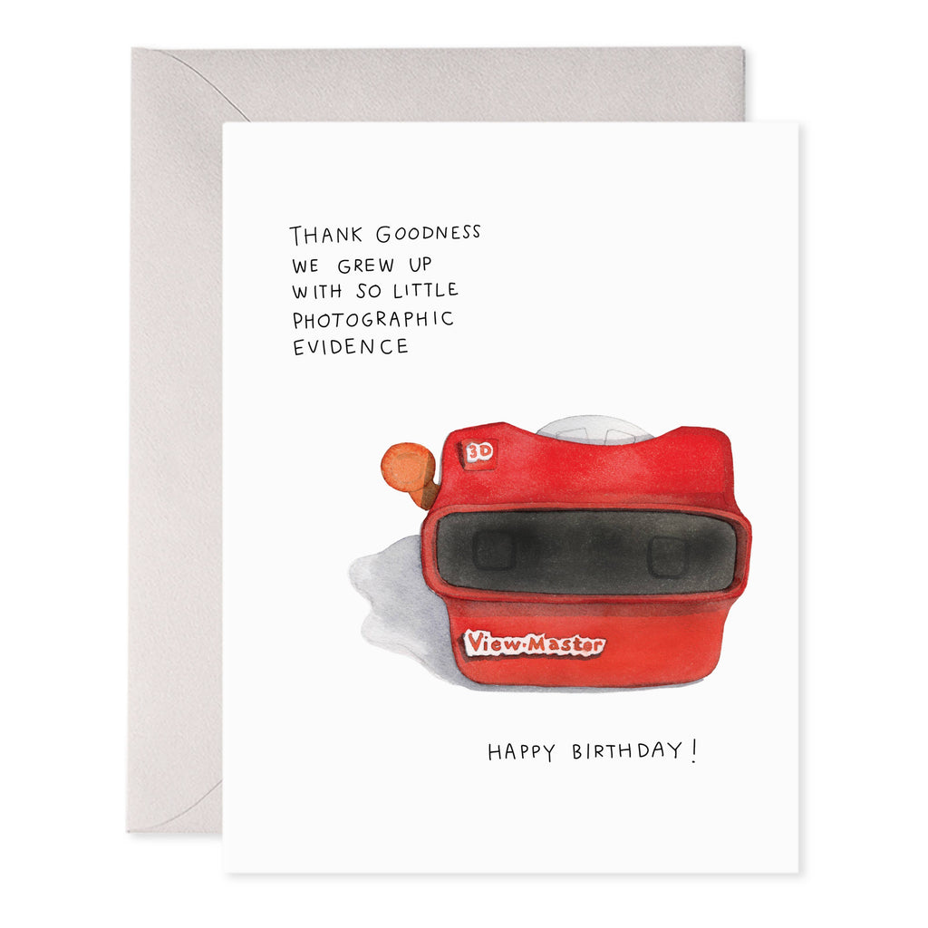 Viewfinder Birthday Card by E. Frances Paper - Freshie & Zero Studio Shop