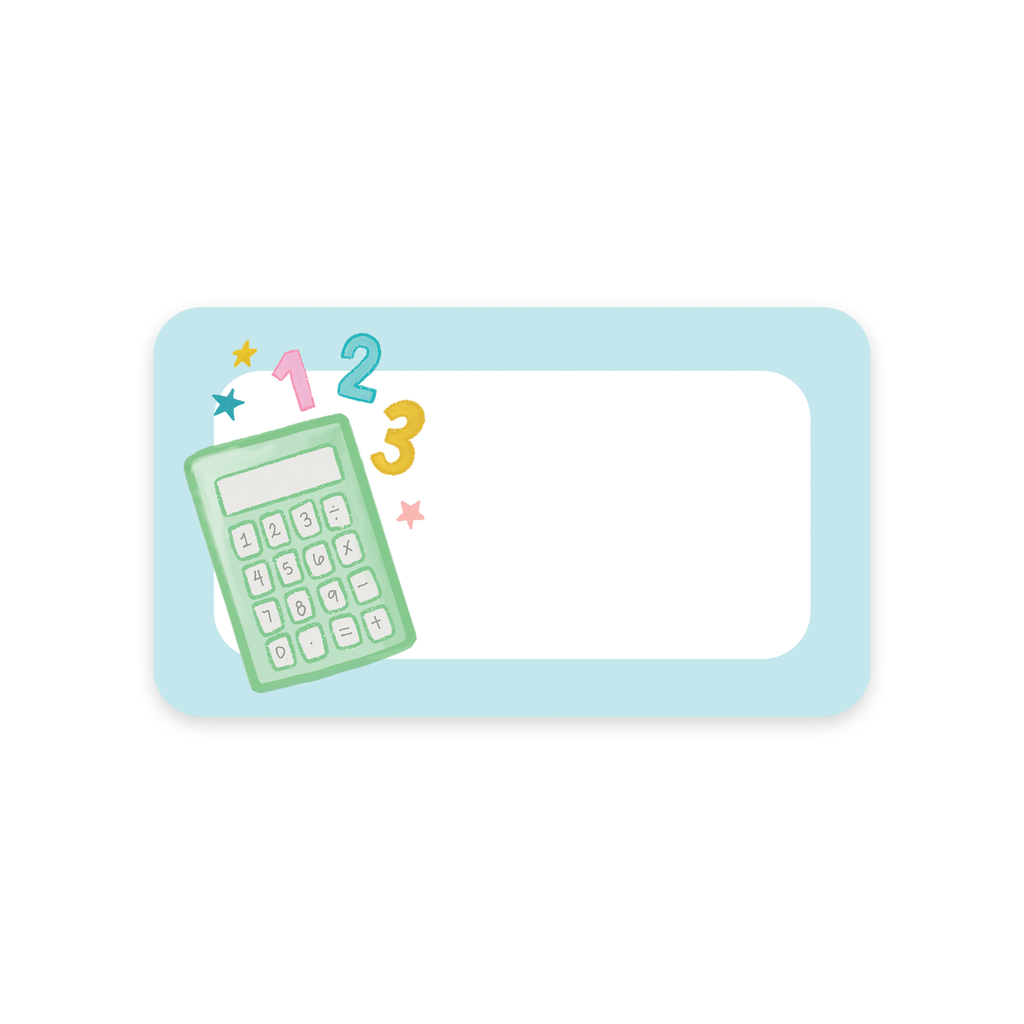 Calculator Notitas - Mini Notes - Freshie & Zero Studio Shop