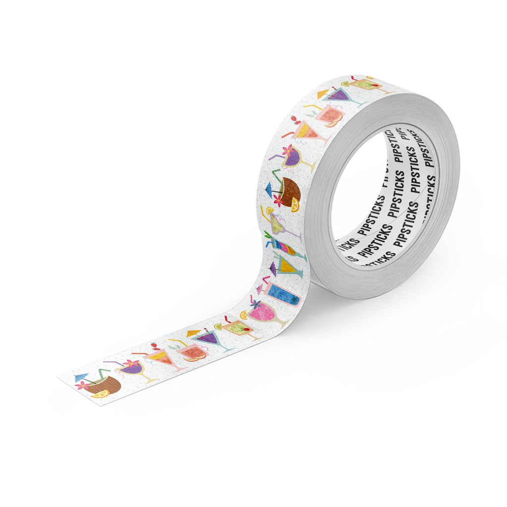 Raise A Glass Washi Tape by Pipstickers - Freshie & Zero Studio Shop