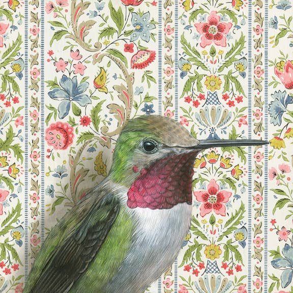 Ruby-throated Hummingbird - Fine Art Print - Freshie & Zero Studio Shop