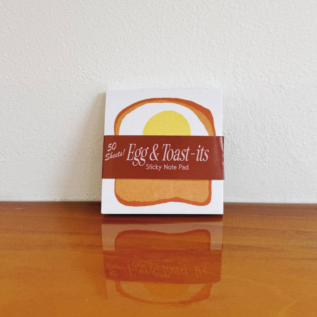 Egg & Toast-it Sticky Notes - Freshie & Zero Studio Shop