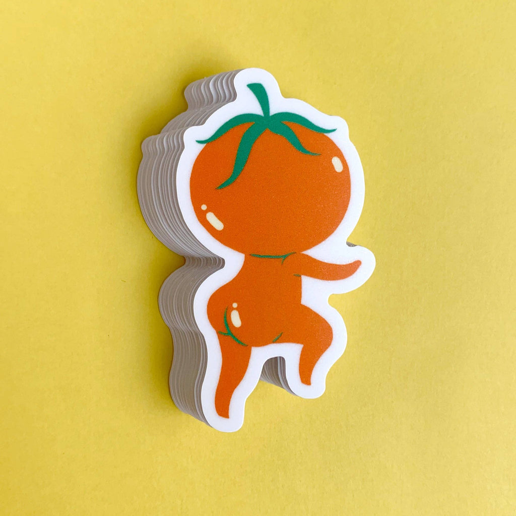 Juicy Tomato Vinyl Sticker - Freshie & Zero Studio Shop