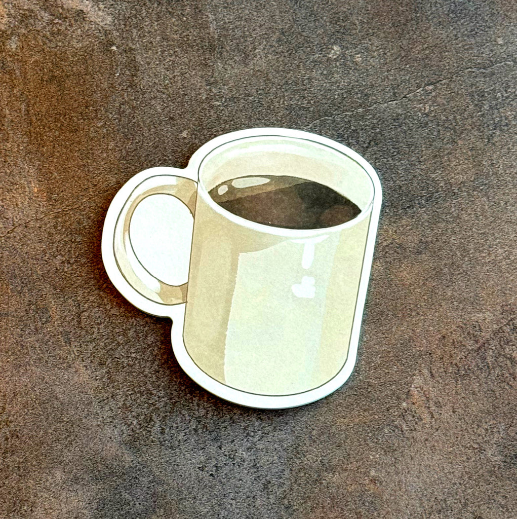 Sticky Notes: Coffee Mug - Freshie & Zero Studio Shop