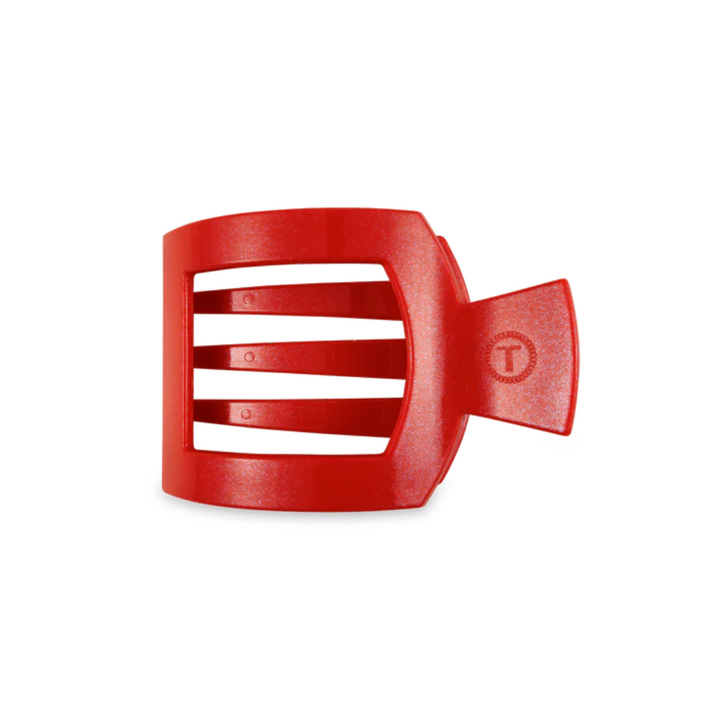 Teleties Shimmer Small Flat Square Hair Clip - Freshie & Zero Studio Shop