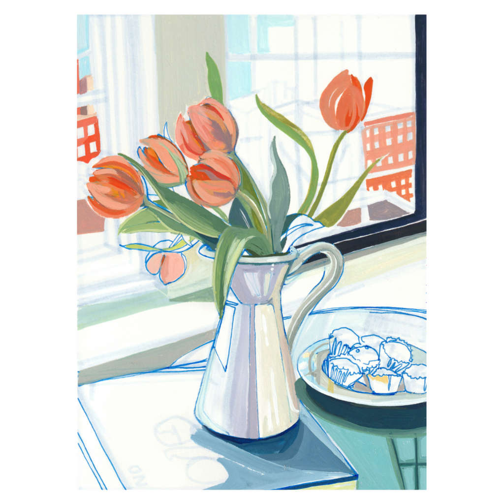 Anissa Riviere 8x10 Signed Art Print: Tulips - Freshie & Zero Studio Shop