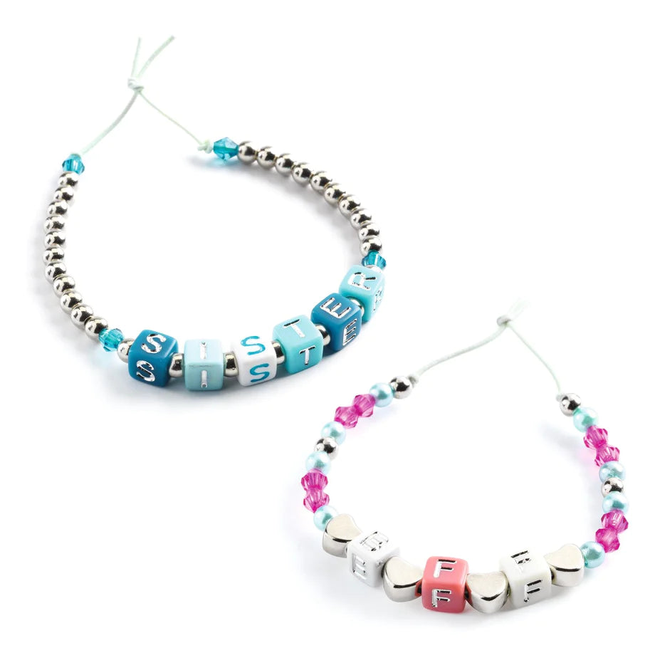 DIY Beaded Bracelet Kit - 1000 Letter Beads - Freshie & Zero Studio Shop