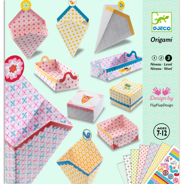 DIY Origami Small Boxes - Freshie & Zero Studio Shop