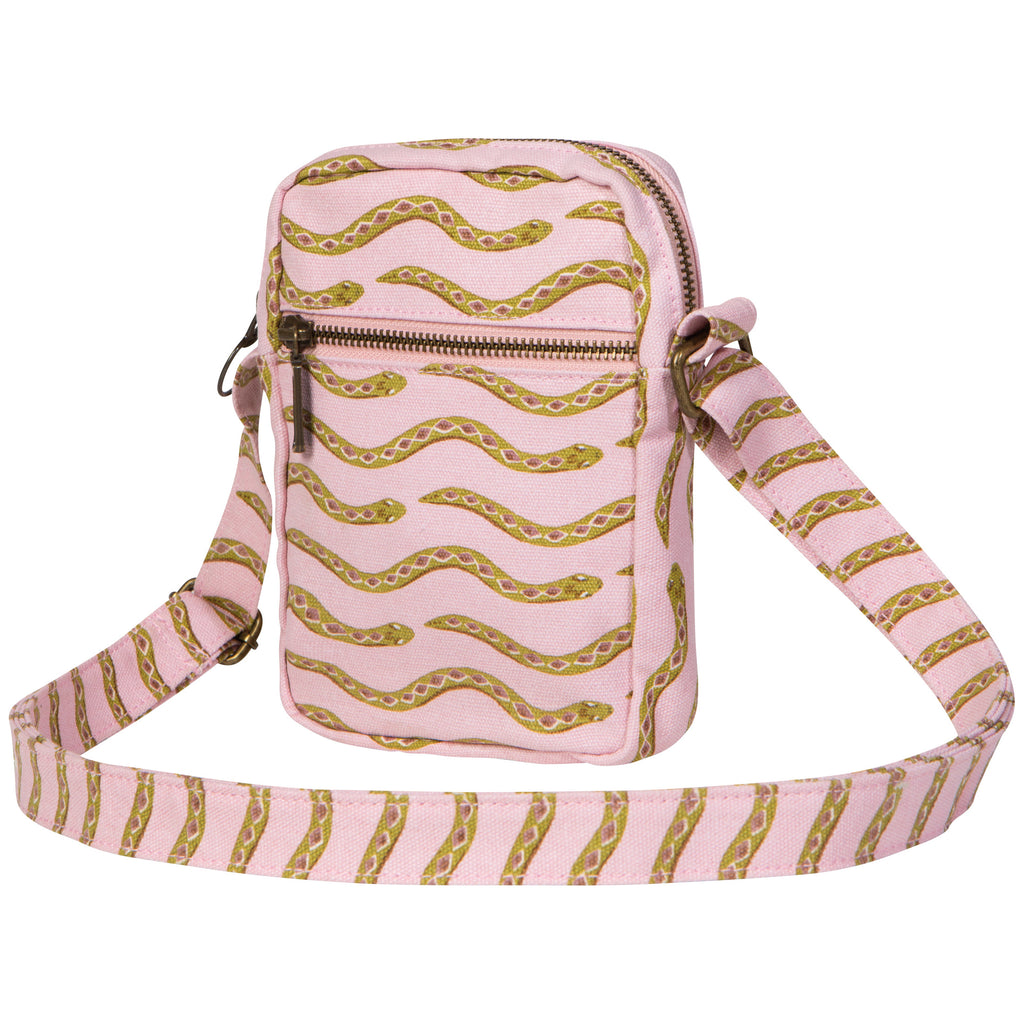Gardenland Snakes Crossbody Bag by Danica - Freshie & Zero Studio Shop