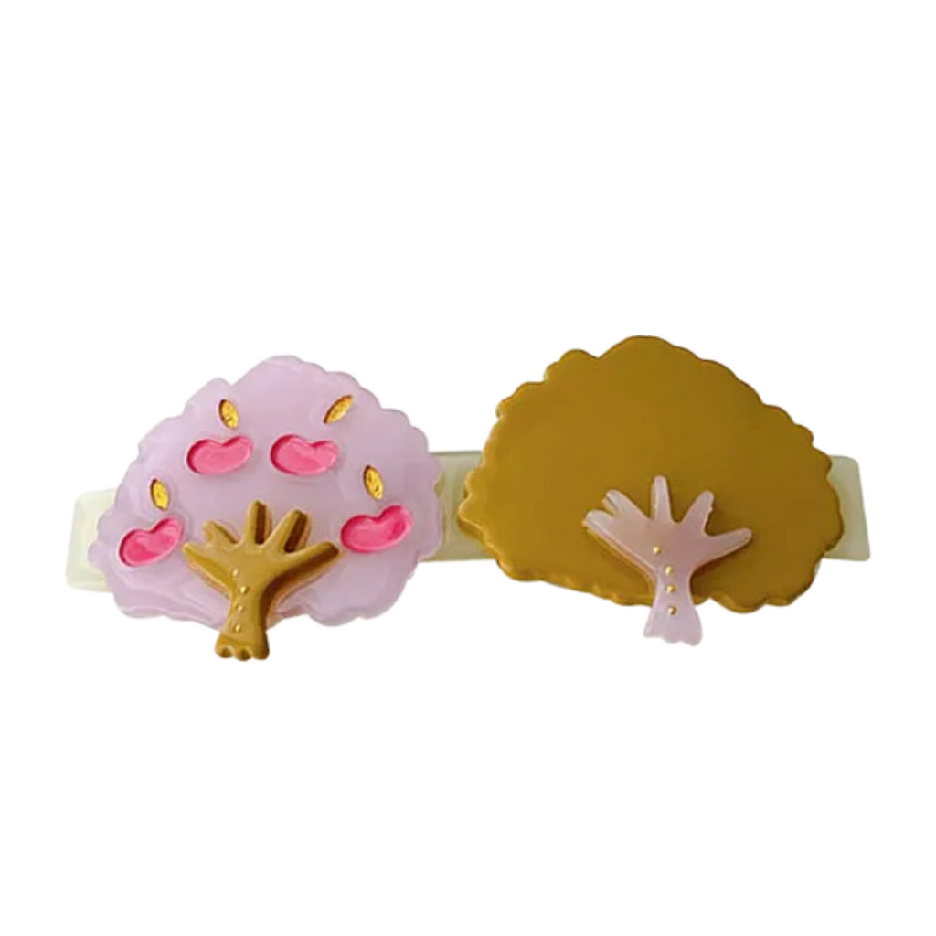 Fruit Tree Hair Barrette - Freshie & Zero Studio Shop
