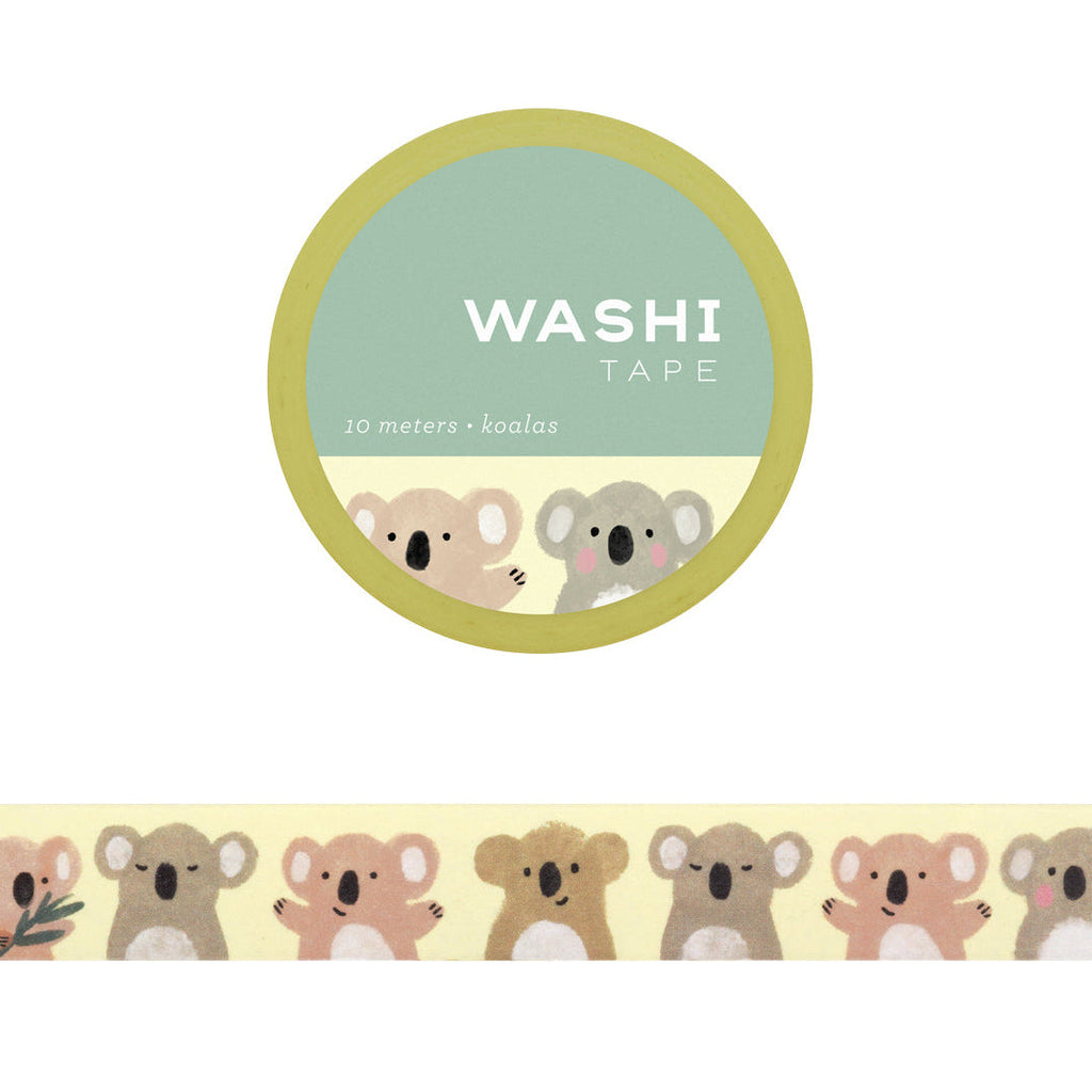 Washi Tape: Koalas - Freshie & Zero Studio Shop