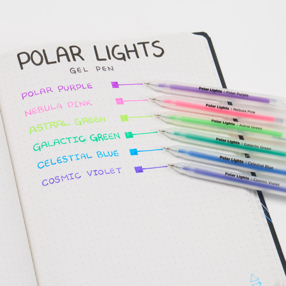 Polar Lights Gel Pen Set - Freshie & Zero Studio Shop
