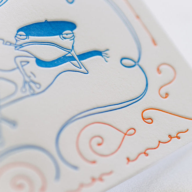 François le Frog Says "Âlo" Boxed Greeting Cards - Set of 6 - Freshie & Zero Studio Shop