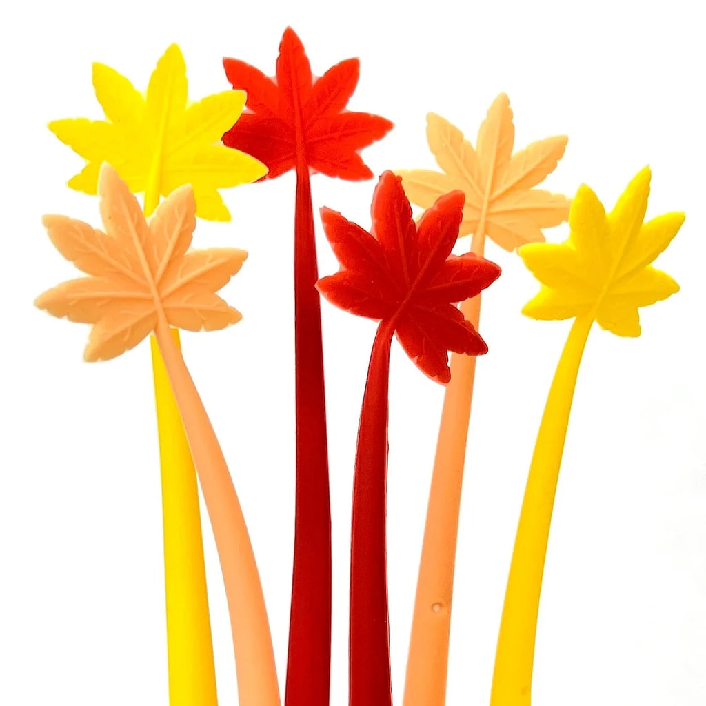 Maple Leaf Wiggle Gel Pen - Freshie & Zero Studio Shop
