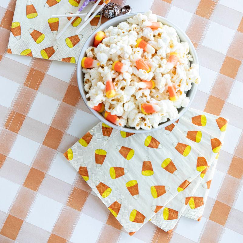 Candy Corn Paper Cocktail Napkins - Freshie & Zero Studio Shop