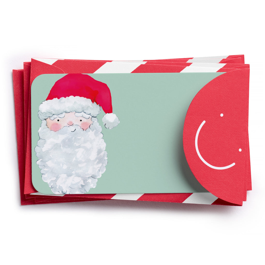 Candy Cane Stripe Little Note Envelopes - Set of 20 - Freshie & Zero Studio Shop