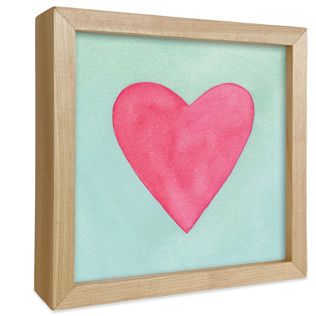 Heart Framed Print by E. Frances - Freshie & Zero Studio Shop