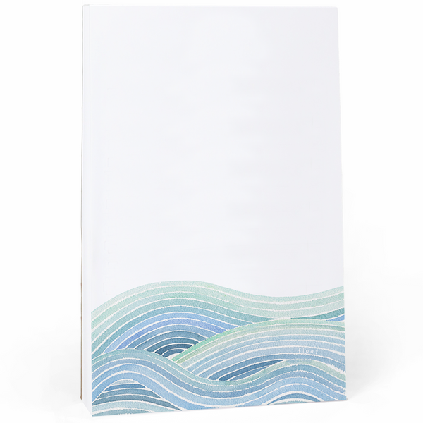 Waves Notepad by E. Frances Paper - Freshie & Zero Studio Shop