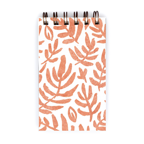 Leaves - Pocket Spiral Notebook - Freshie & Zero Studio Shop