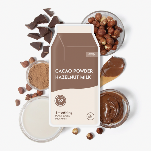 Cacao Powder Hazelnut Milk Smoothing Plant-Based Milk Mask - Freshie & Zero Studio Shop