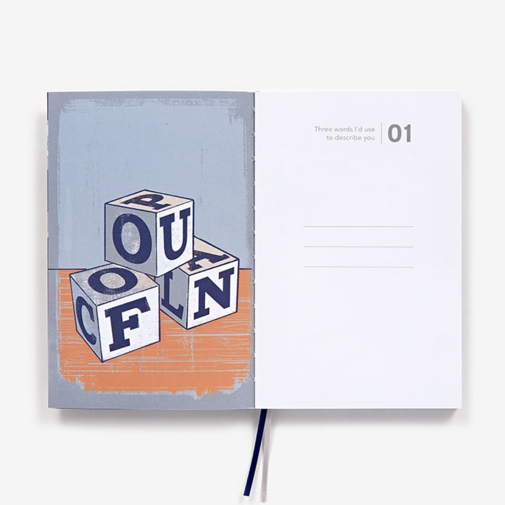 50 Things About My Father Fill In Gift Book - Freshie & Zero Studio Shop