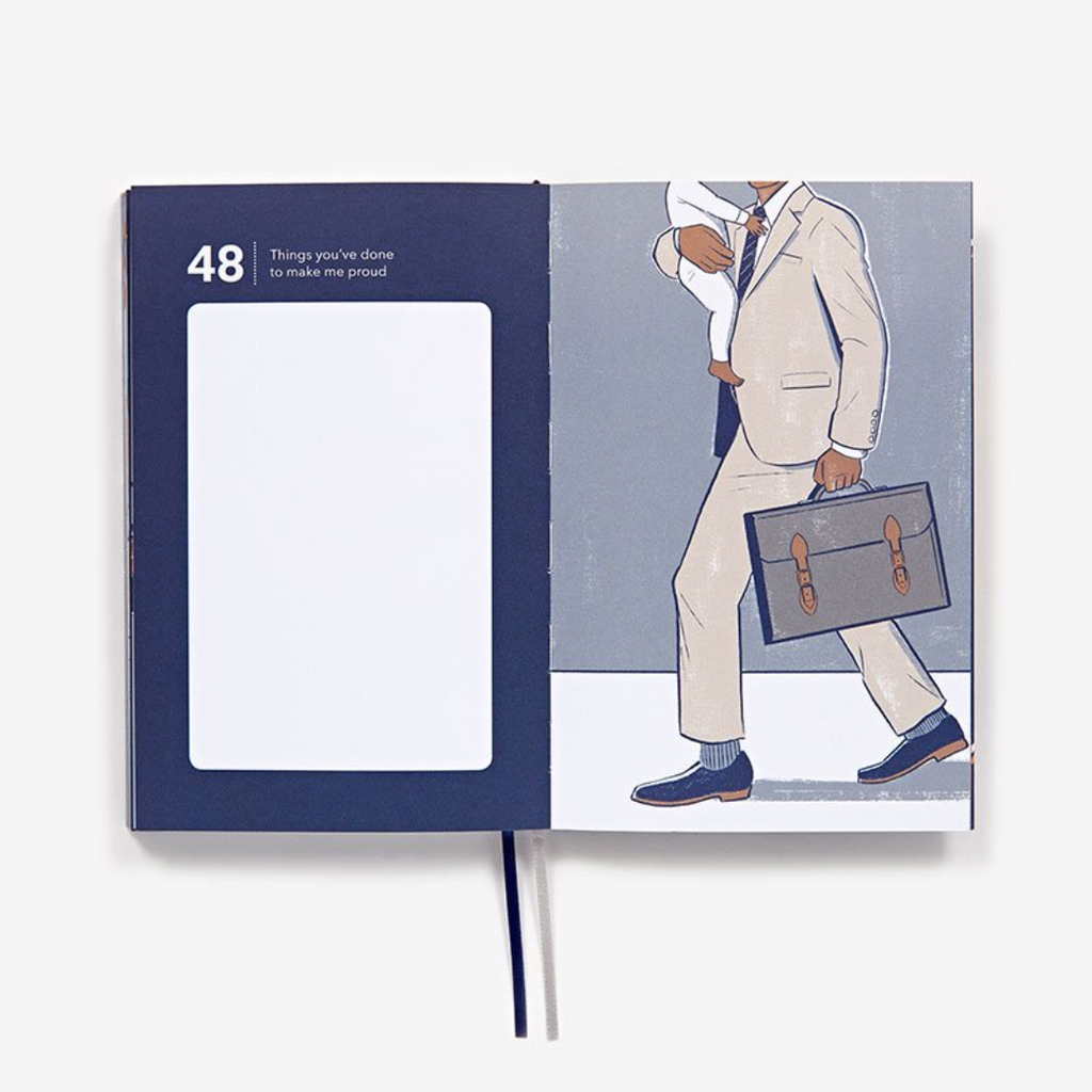 50 Things About My Father Fill In Gift Book - Freshie & Zero Studio Shop