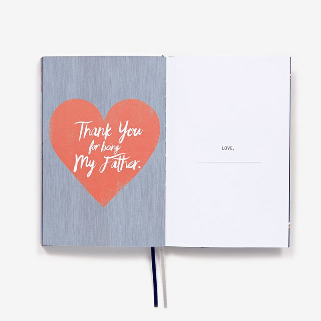 50 Things About My Father Fill In Gift Book - Freshie & Zero Studio Shop