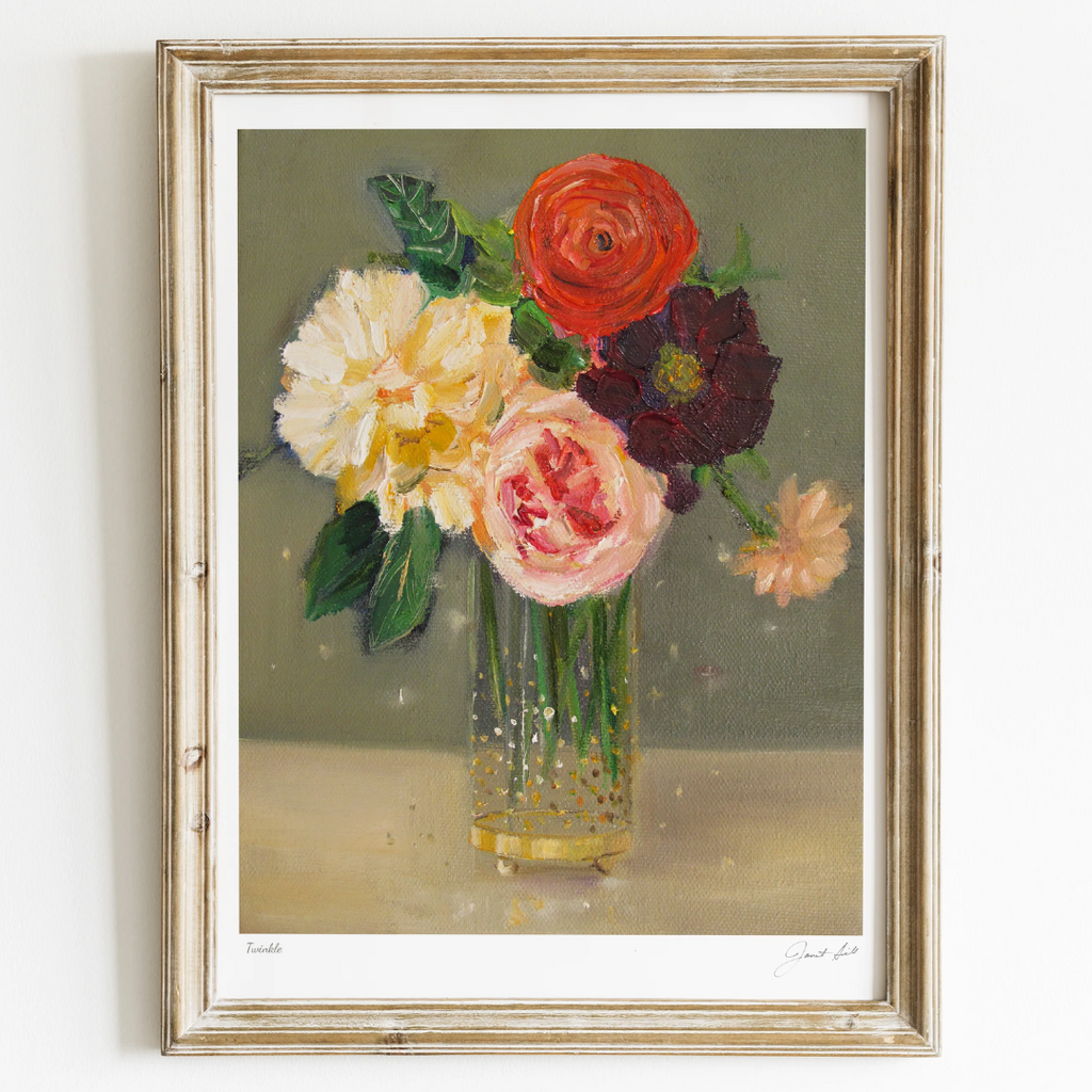 Janet Hill Art Print: Twinkle 11"x14" - Freshie & Zero Studio Shop