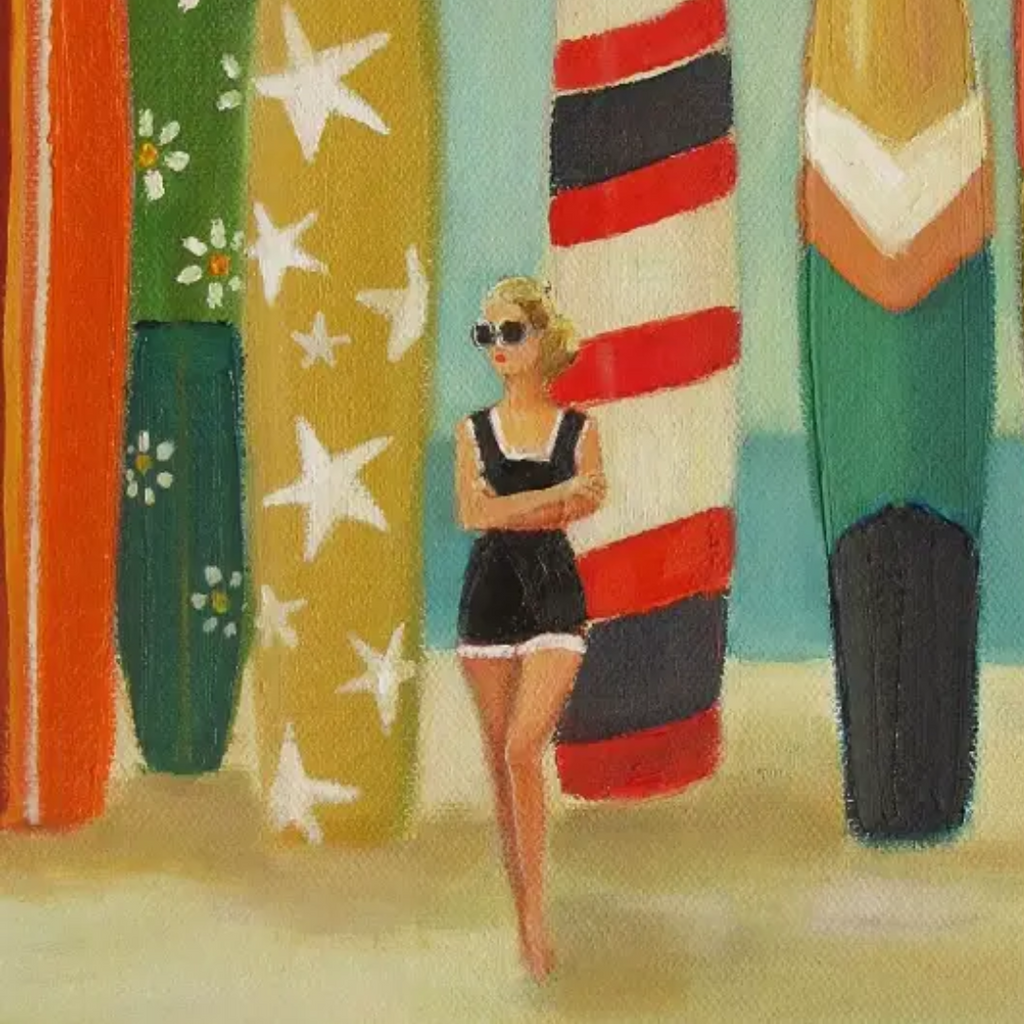 Janet Hill Art Print: Sea Queen - 8.5" X 11" - Freshie & Zero Studio Shop