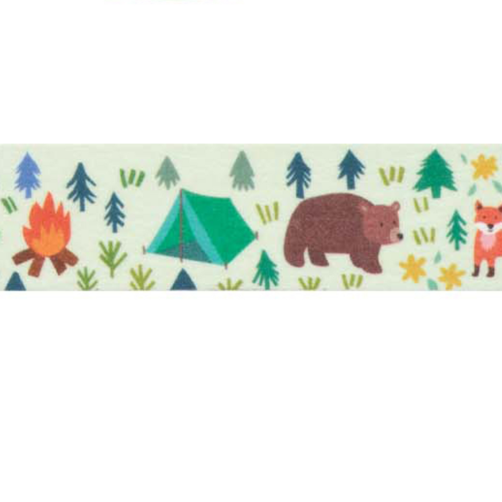 Washi Tape: Camping in the Woods - Freshie & Zero Studio Shop